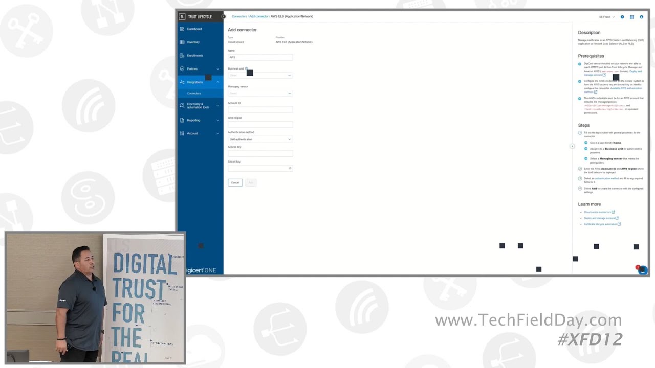 DigiCert ONE Demo with Frank Agurto-Machado