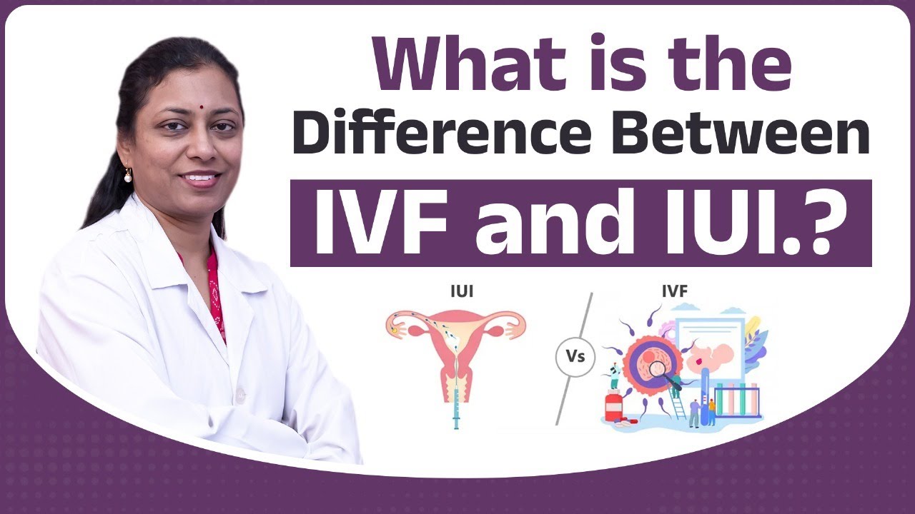 What is the difference between IVF and IUI? || Dr Neeraja's Fertility & Gynaec Center