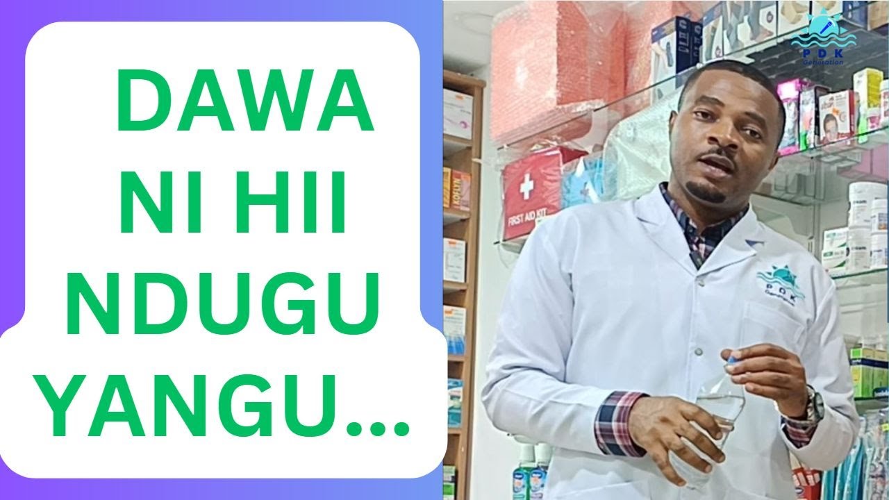DAWA NZURI YA MAFUA MATONSES TONSILITIS NA KOO KUWASHA SORE THROAT