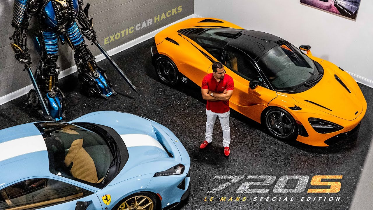 Taking delivery of my Mclaren 720S LeMans - only 50 made.