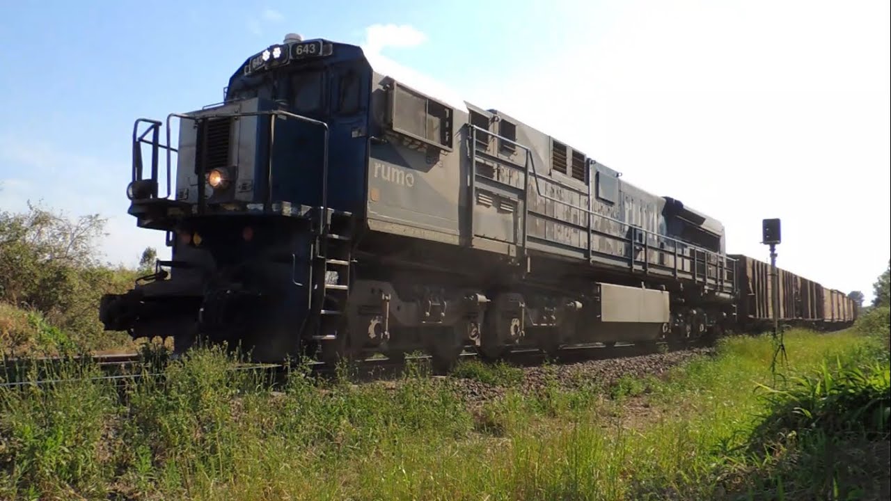 Arrancadão de um trem carregado