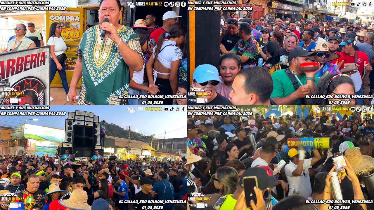 MIGUEL Y SUS MUCHACHOS EN COMPARSA PRE_CARNAVAL EL CALLAO 01_02_2026