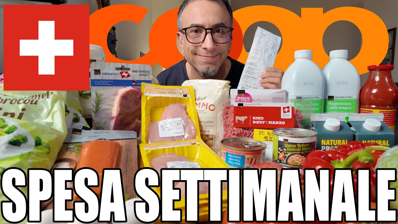 SVIZZERA SPESA alla COOP (ITA)