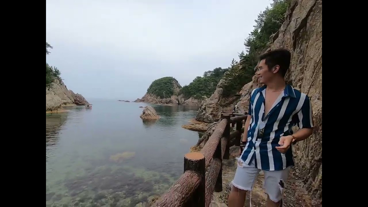 Uradome island at tottori pref.