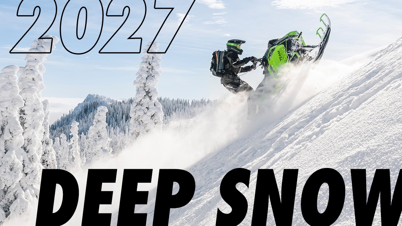 Снегоходы для глубокого снега 2027 года | Arctic Cat | Снегоходы