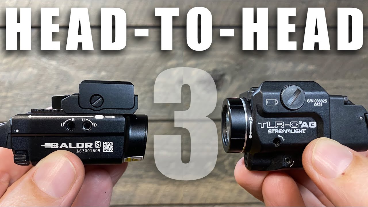 Olight Baldr S против Streamlight TLR-8AG