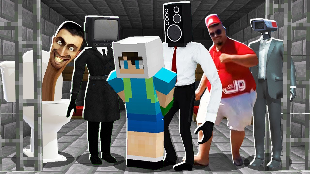 SKİBİDİ TUVALET HAPİSHANESİNDEN KAÇIYORUM - ⚠️ Minecraft