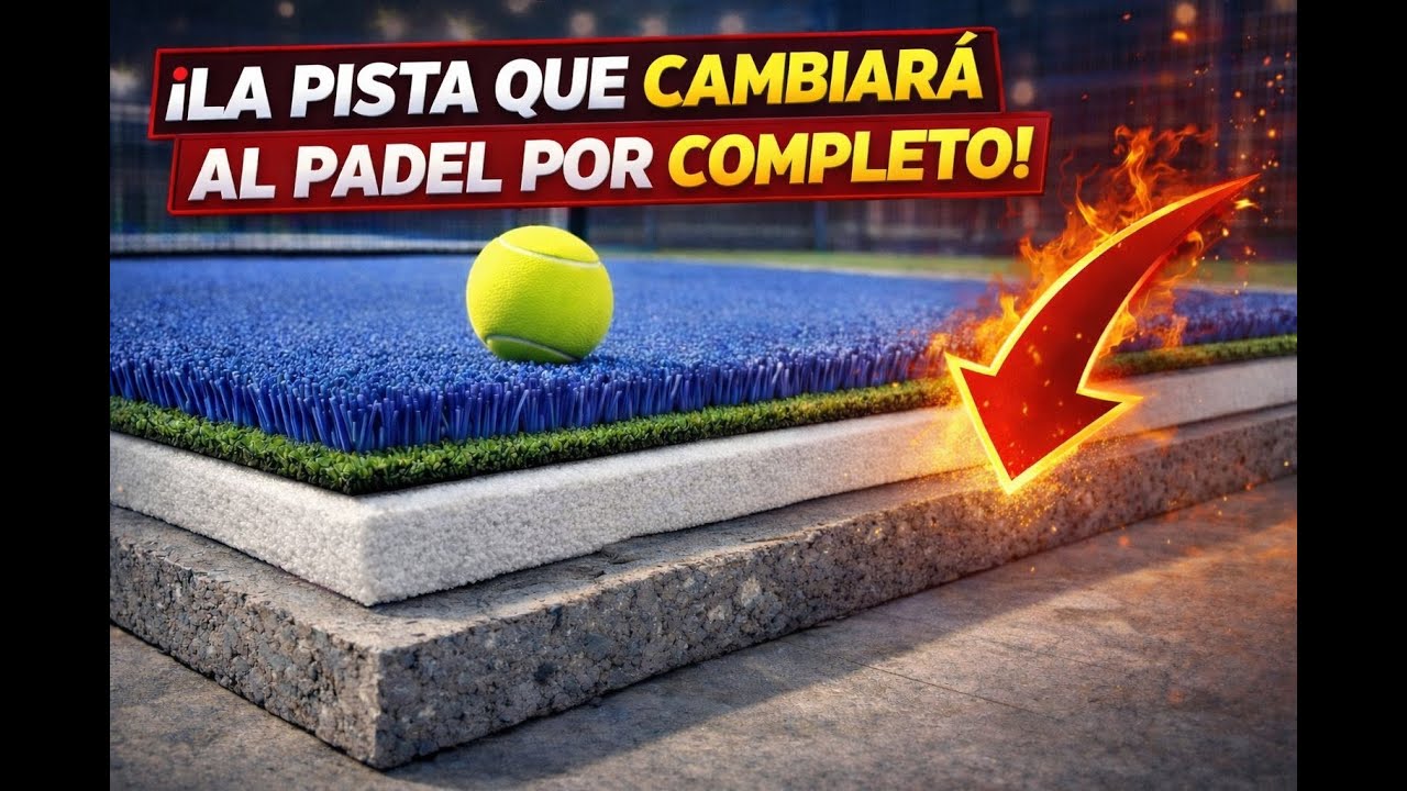 📢🚨LA PISTA DE PADEL CON ESPUMA🚨 que puede CAMBIAR ⚡el juego para SIEMPRE 🔥