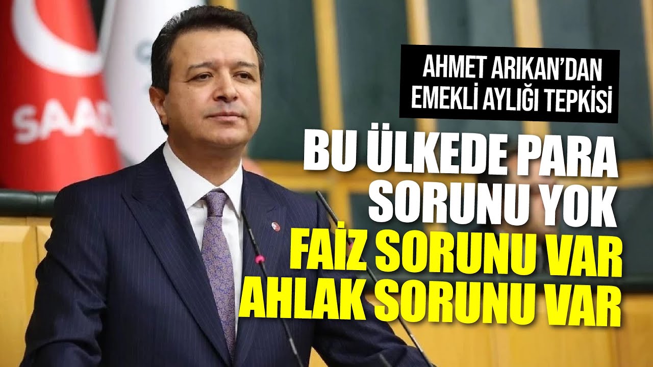Mahmut Arıkan'dan iktidara emekli aylığı tepkisi