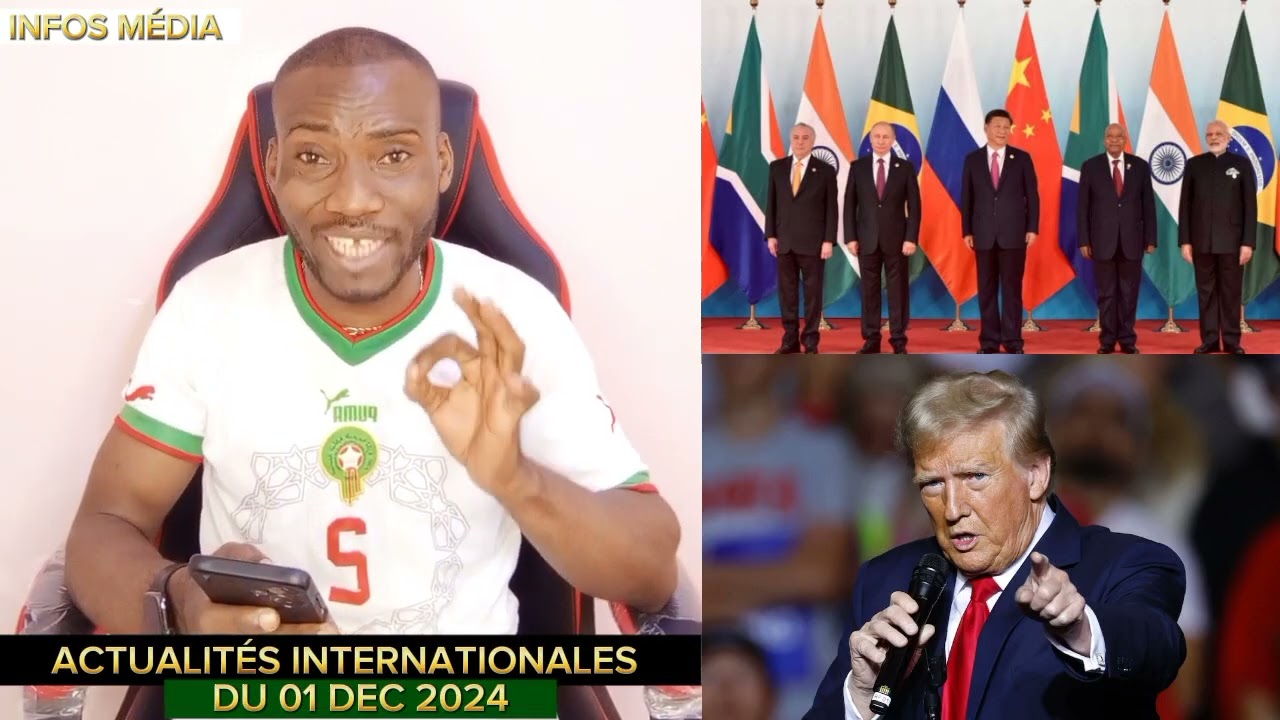 C'est chaud‼️Donald Trump mé.nace et déclare la gu.erre aux BRICS et prend une forte décision