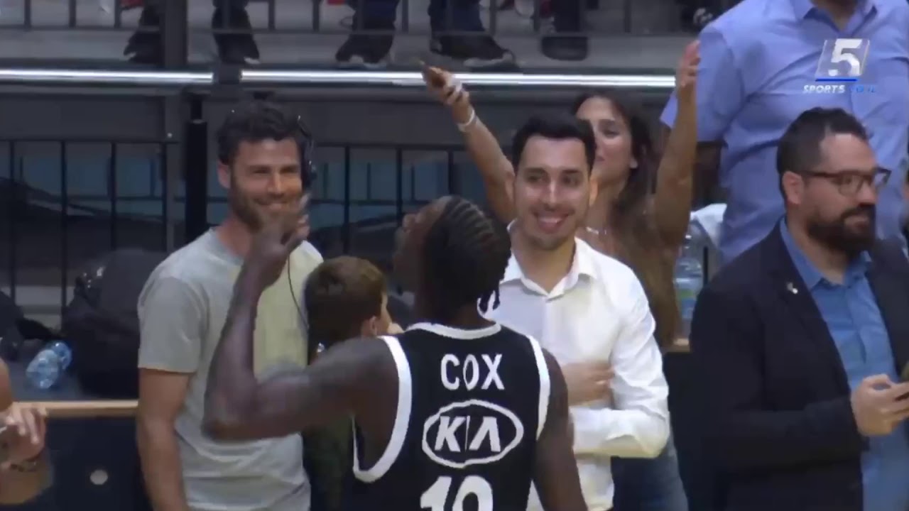 2019 Israel Winner League All Star Slam Dunk Champion Cor-J Cox