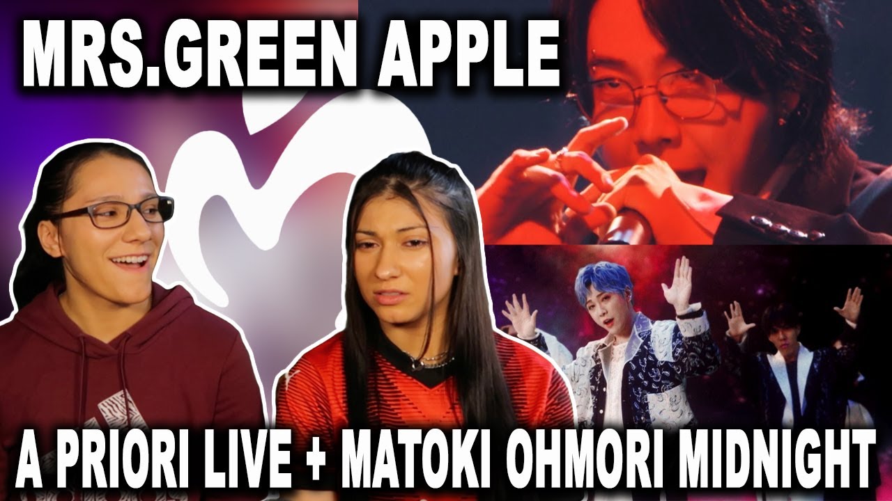 🤯*J-POP NEWBIES REACTION* Mrs. GREEN APPLE – ア・プリオリ【LIVE from “Harmony”/ Motoki Ohmori - ‘Midnight’
