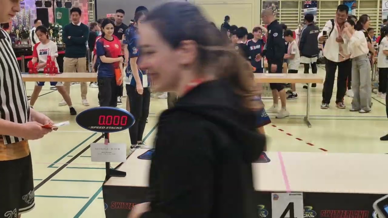 2025 WSSA world sportstacking championship 9-10M Individual Final