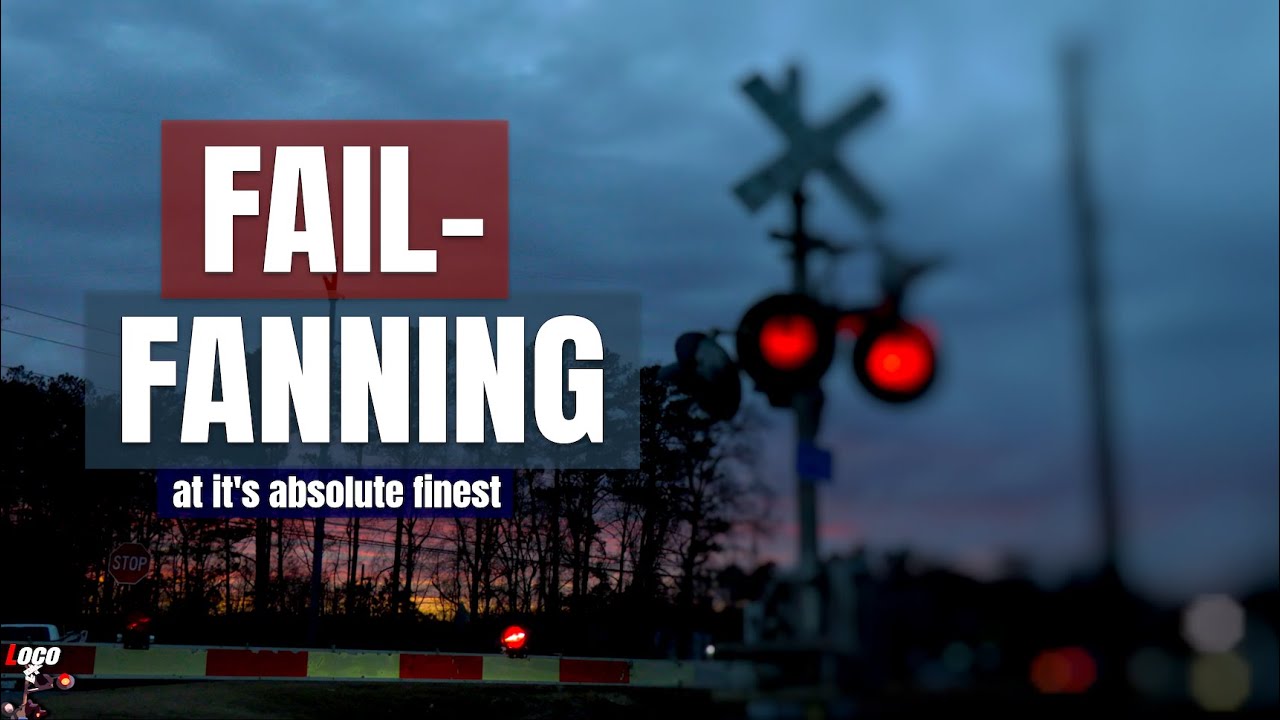 The Most DASTARDLY and Tragic of Railfanning Fails.