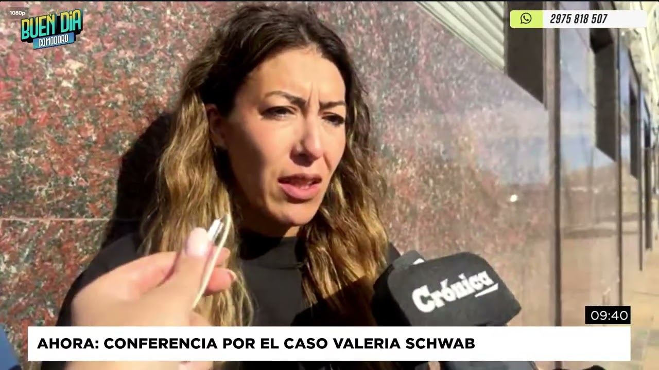 AHORA: CONFERENCIA DE PRENSA DESDE FISCALÍA POR EL CASO VALERIA SCHWAB