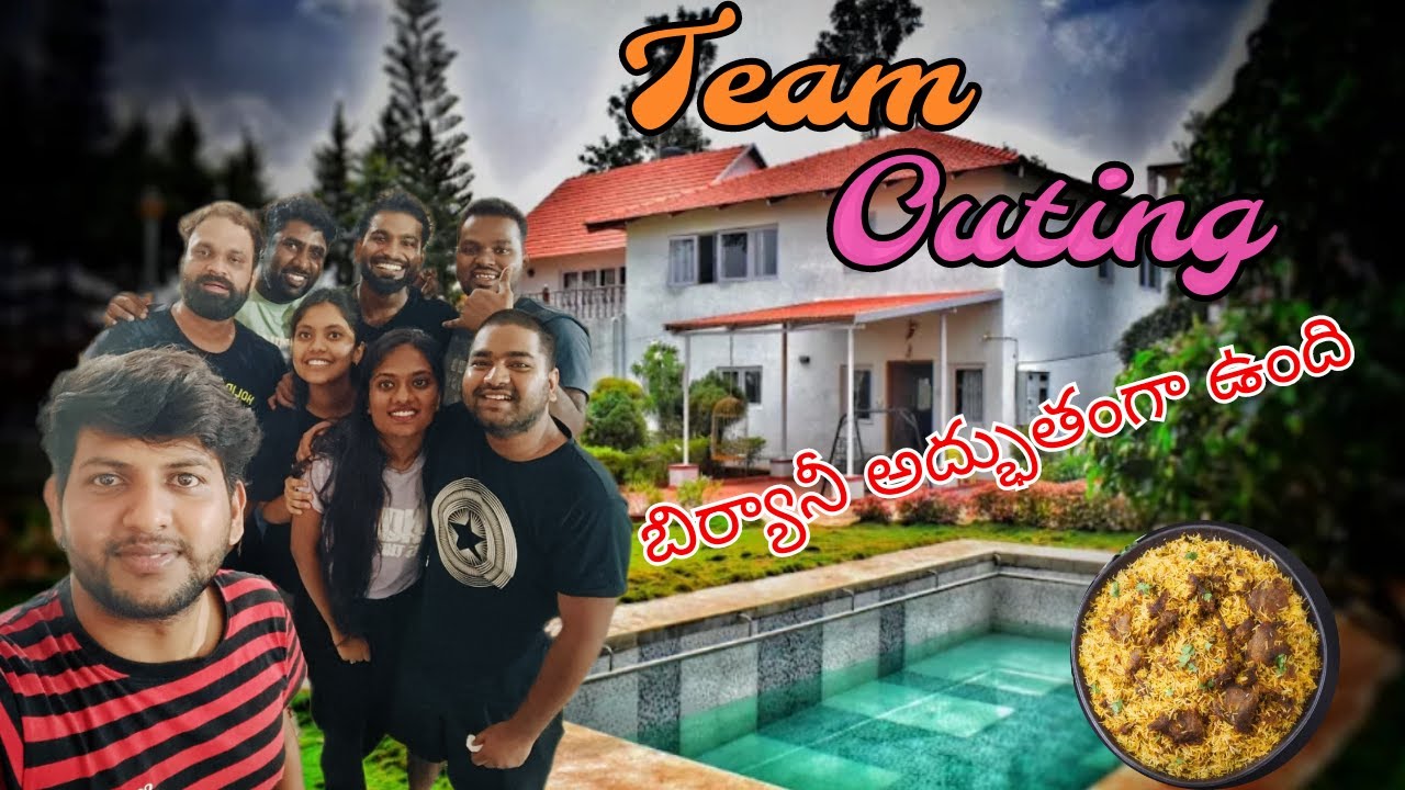 Team Outing  Day Out with colleagues beautiful location and form house.