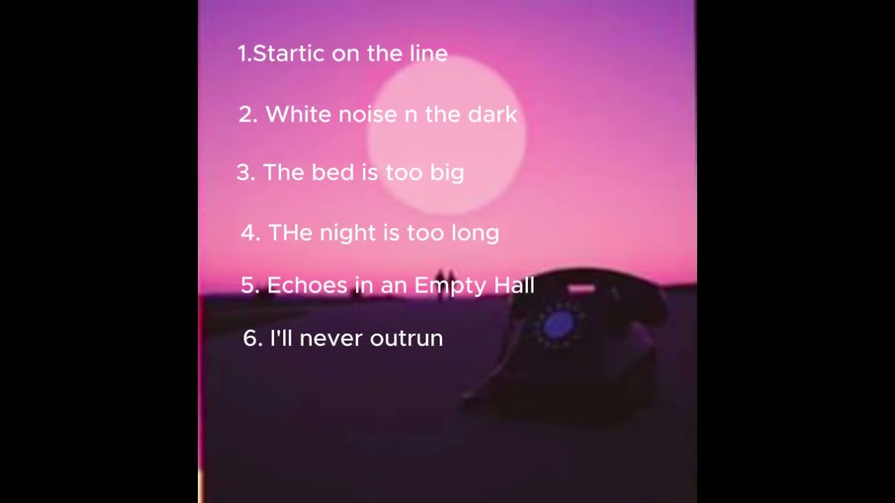 Sad song, soft song- English song for 30 minutes.