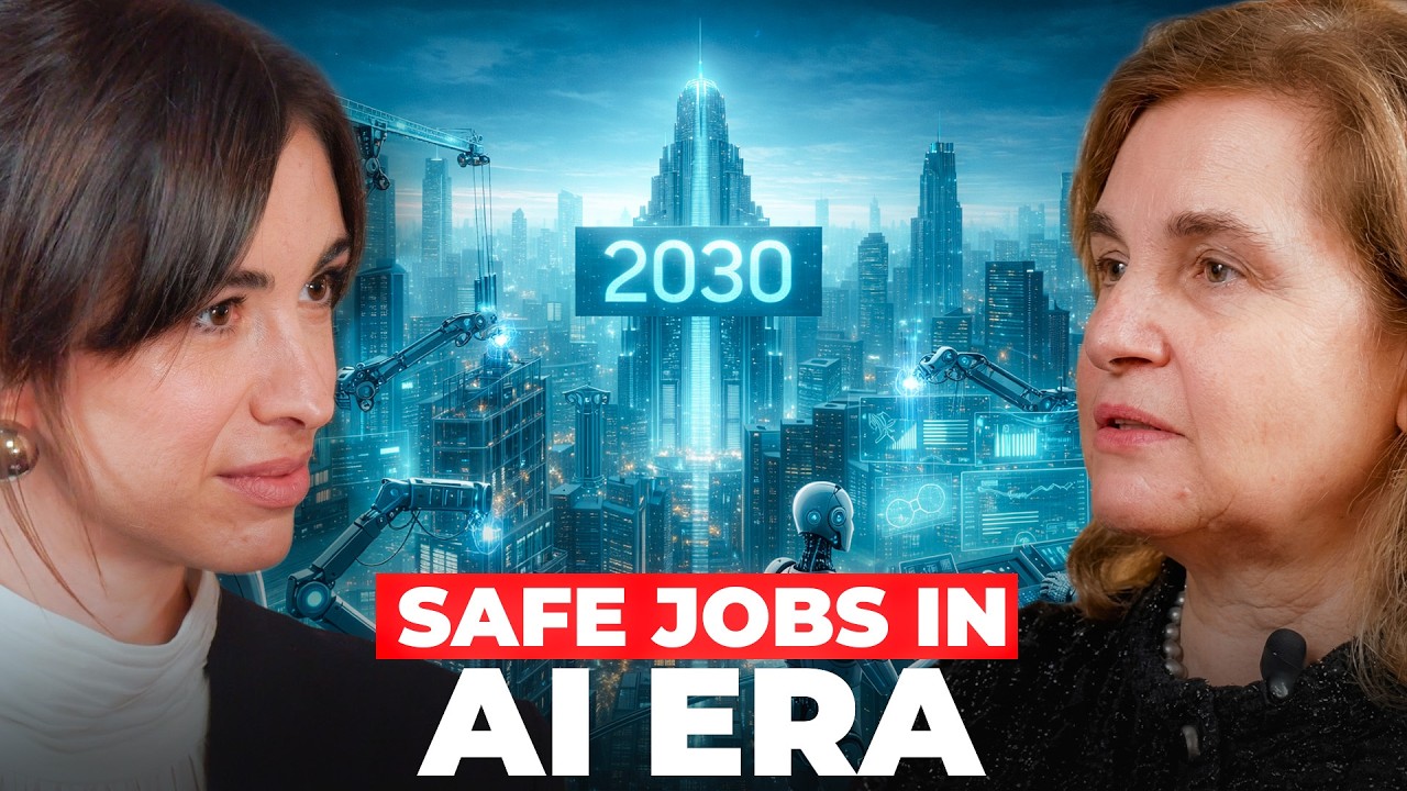 High-Paying Jobs AI Can't Replace (And How to Get Them) | Top AI Scientist Daniela Rus