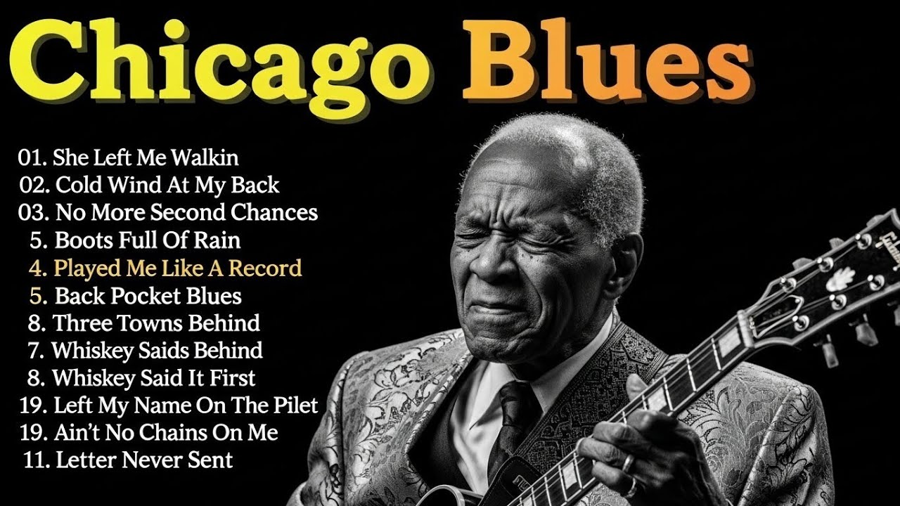 Chicago Blues Guitar Night | Relaxing Electric Blues