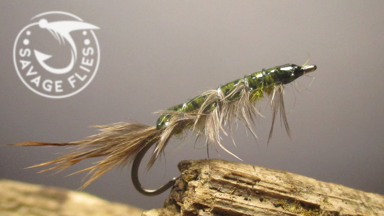 Tying the Aftershaft Scud (simple nymph pattern)