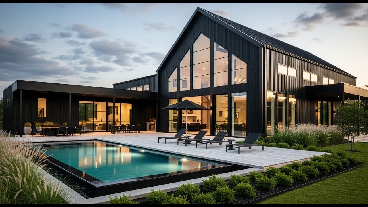 WHAT’S HOT IN 2025! MODERN BARNDOMINIUM HOMES DESIGN IDEAS YOU MUST SEE – EXTERIOR & INTERIOR TOUR