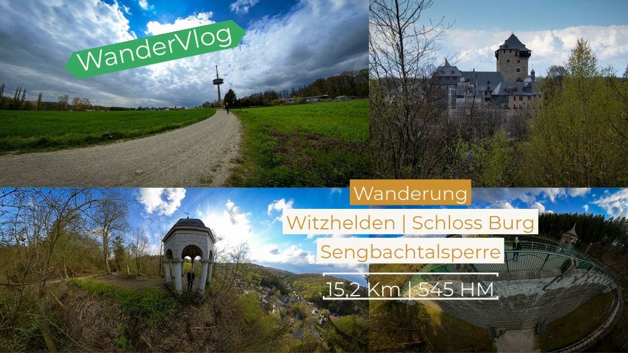 Rund um die Sengbachtalsperre nach Schloss Burg | Wandern | Bergisches Land