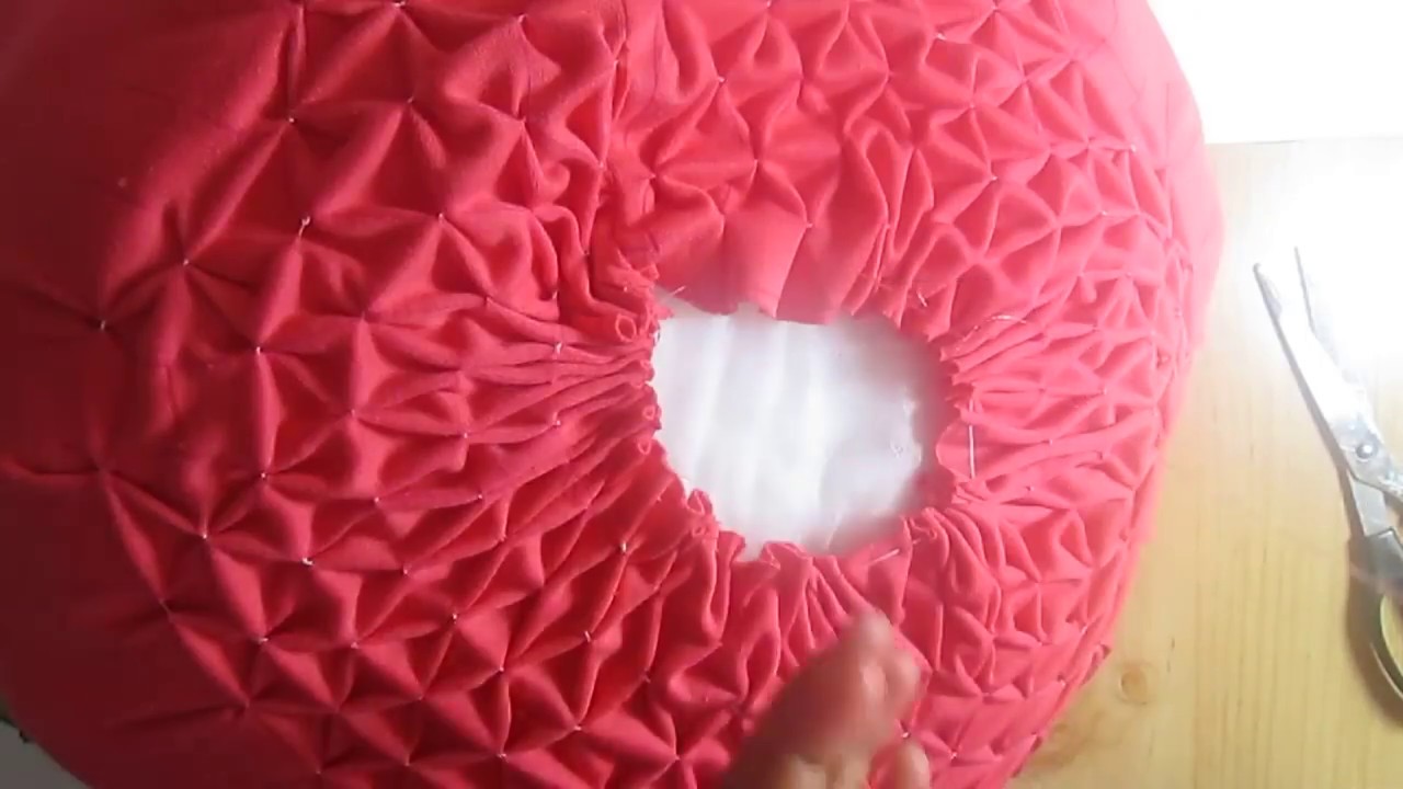Geometric designed cushion tutorial