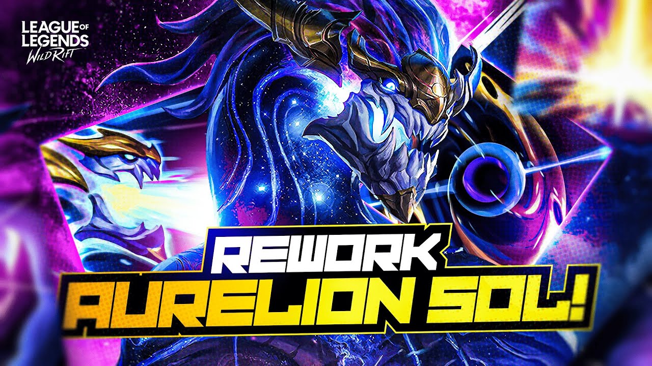 AURELION SOL FICOU MUITO FORTE COM O REWORK! LOL WILD RIFT