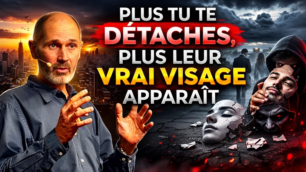 PLUS TU TE DÉTACHES, PLUS LEUR VRAI VISAGE APPARAÎT – Christophe André