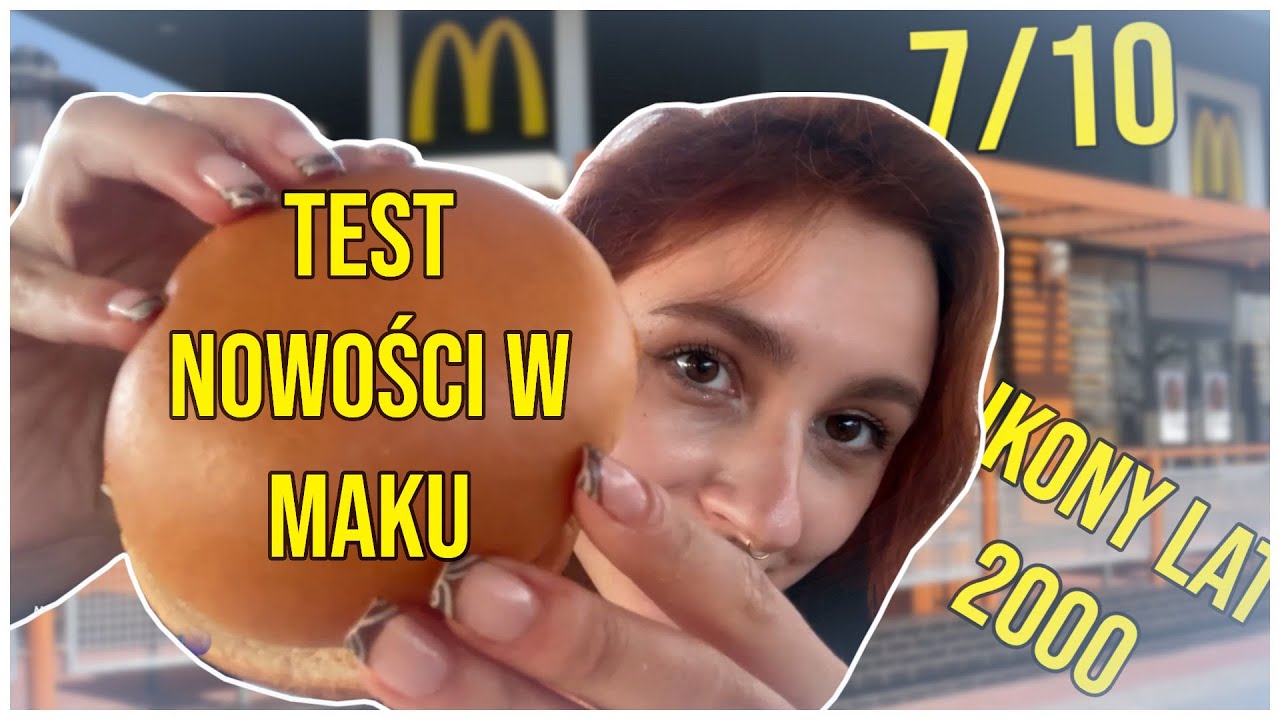 RYBNE BURGERY I KONTROLA CHODNIKA | TEST JEDZENIA W MAKU #egirl #mukbang #funny #twtich #jedzenie