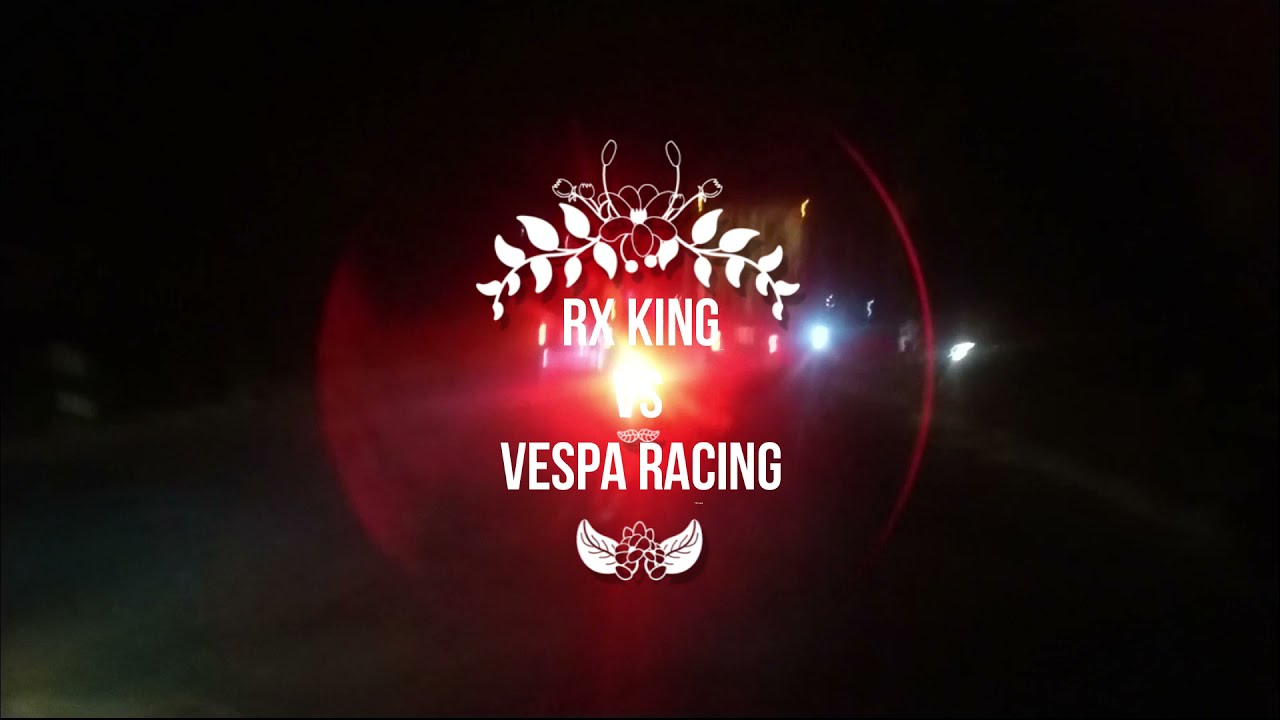 RX KING disalip vespa matic racing😮