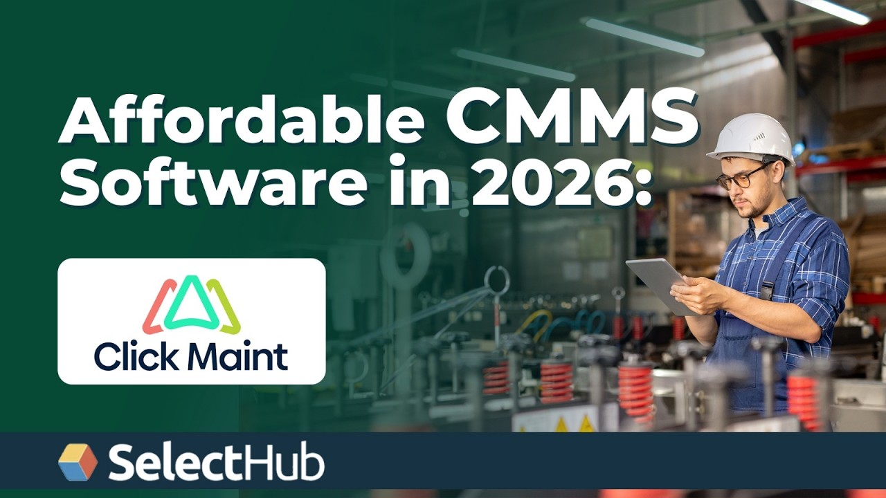 Affordable CMMS Software in 2026: Features, Pricing, and Recommendations