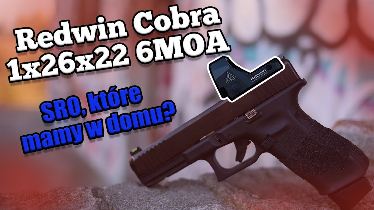 Zanim kupisz: Redwin Cobra 1x26x22 6 MOA #kolimator #mrds #glock17 #redwin #redwinpolska #reddot