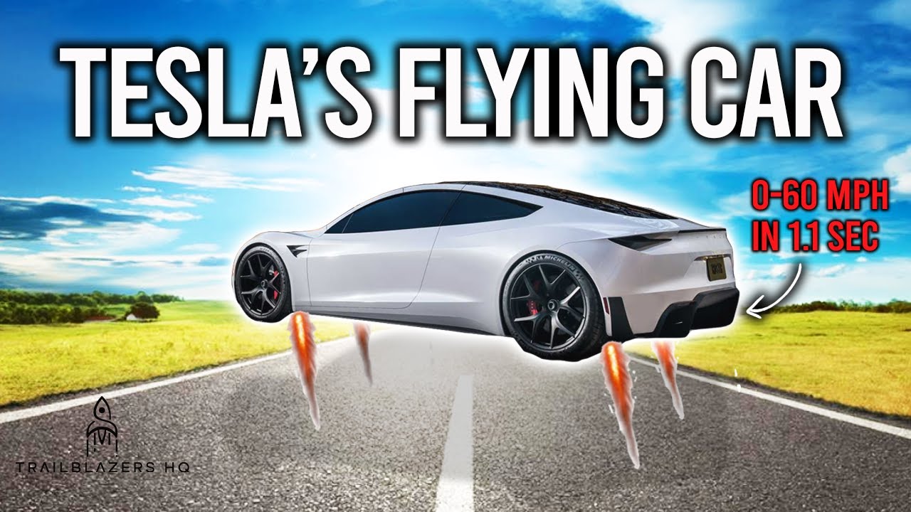Tesla Roadster SpaceX Package - TESLA'S FLYING CAR!