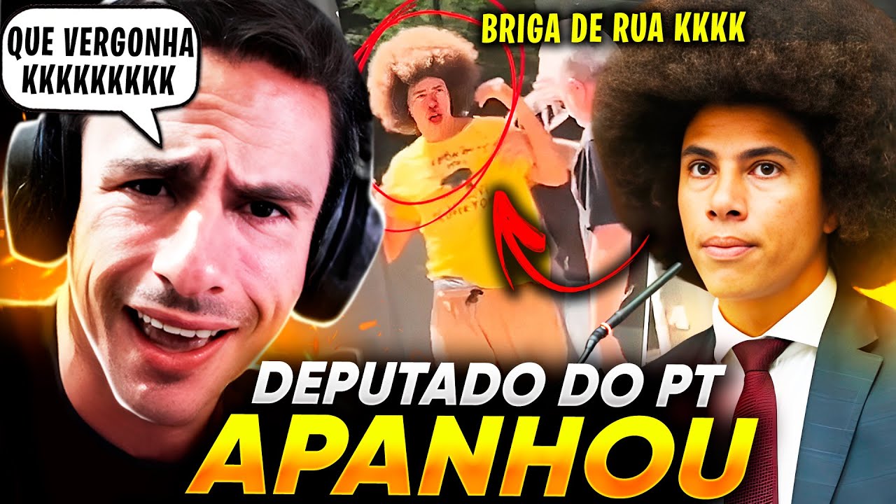 SUPER XAND&Atilde;O REAGINDO a DEPUTADO do PT SAI NA M&Atilde;O NA RUA e APANHA FEIO KKKKKKK + BRIGA NO MINEIR&Atilde;O