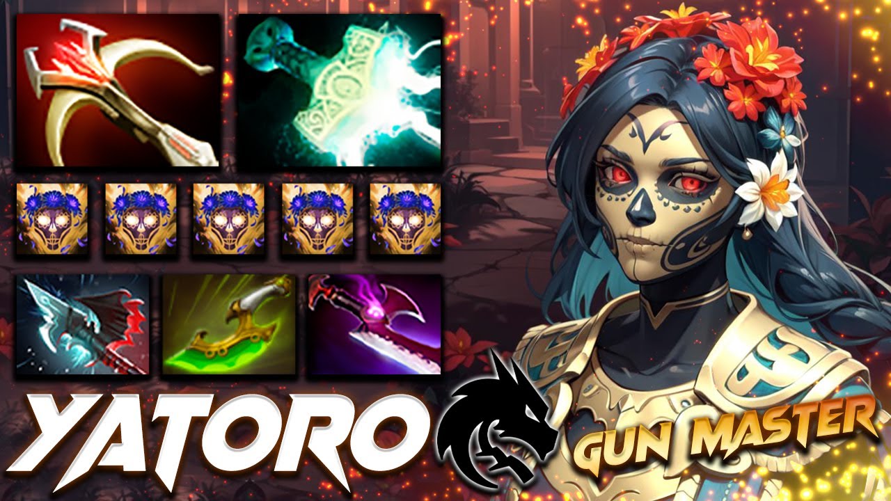 Yatoro Muerta Gun Master - Dota 2 Pro Gameplay [Watch & Learn]