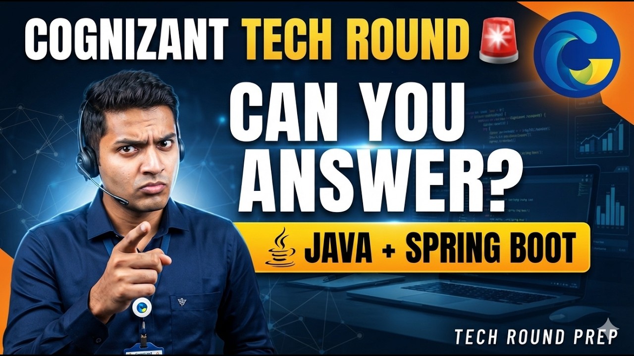 Cognizant Real-Time Interview Experience | 3.6 Years Exp | 18 LPA Package 🔥