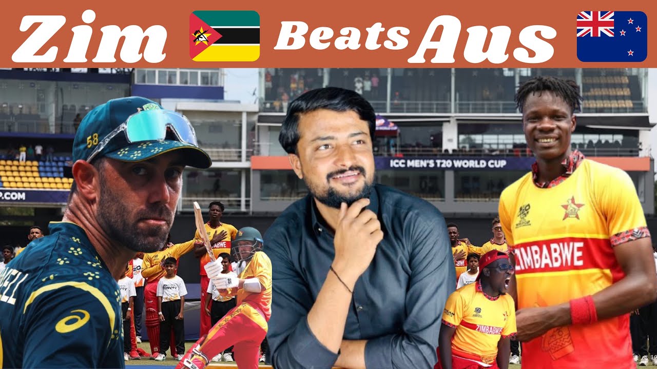 Zimbabwe 🇿🇼 beats Australia 🇦🇺 in T20 World Cup 2026