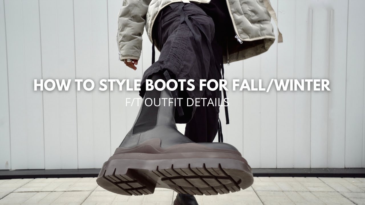 How to Style boots during the Fall&Winter F/t (Outfit details) - Bottega Veneta