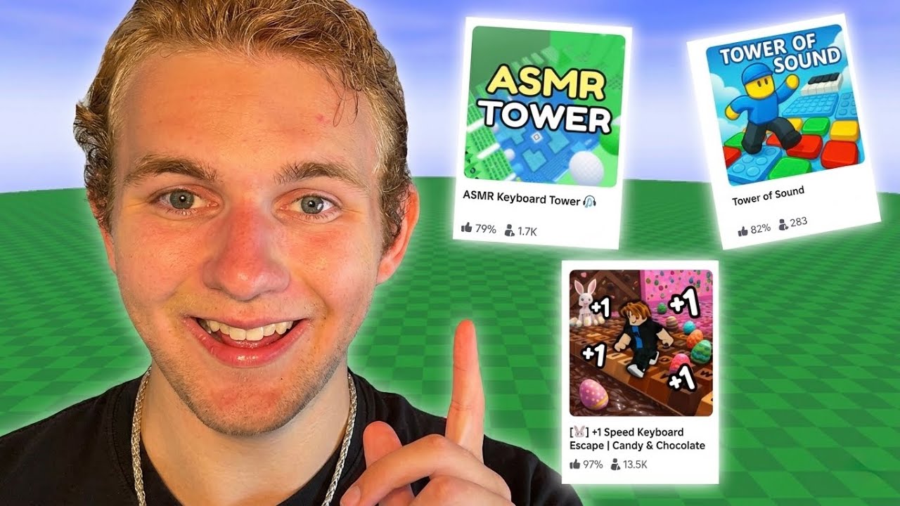 Я протестировал ASMR-игры в Roblox.