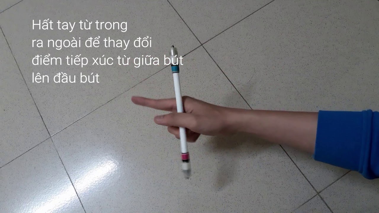 DOUBLE BUST | DOUBLE TA | Hướng dẫn 2 Kỹ thuật Quay bút qua Ngón cái và Ngón trỏ 2 lần Liên tiếp