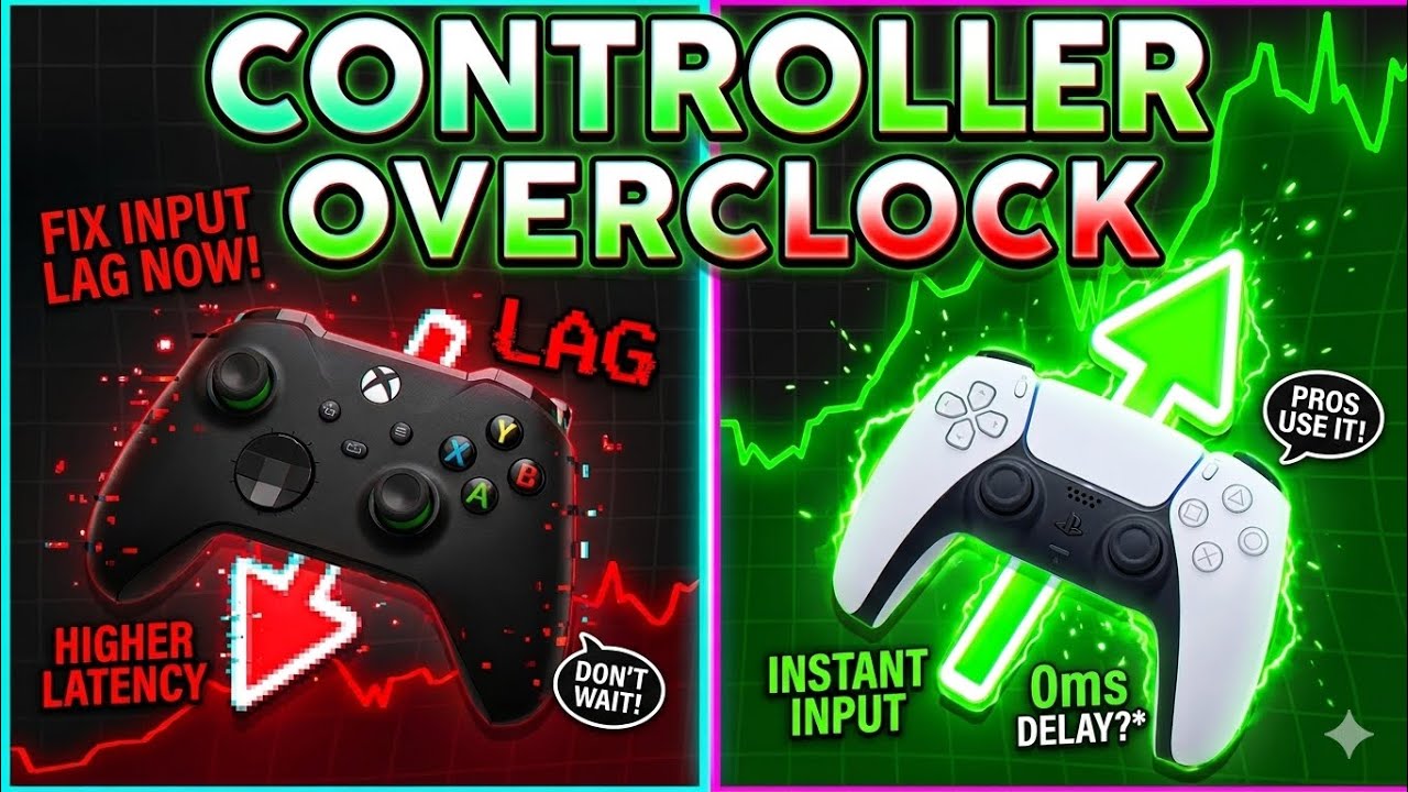 HOW TO OVERCLOCK YOUR CONTROLLER *FAST* (ZERO INPUT DELAY) (2025)