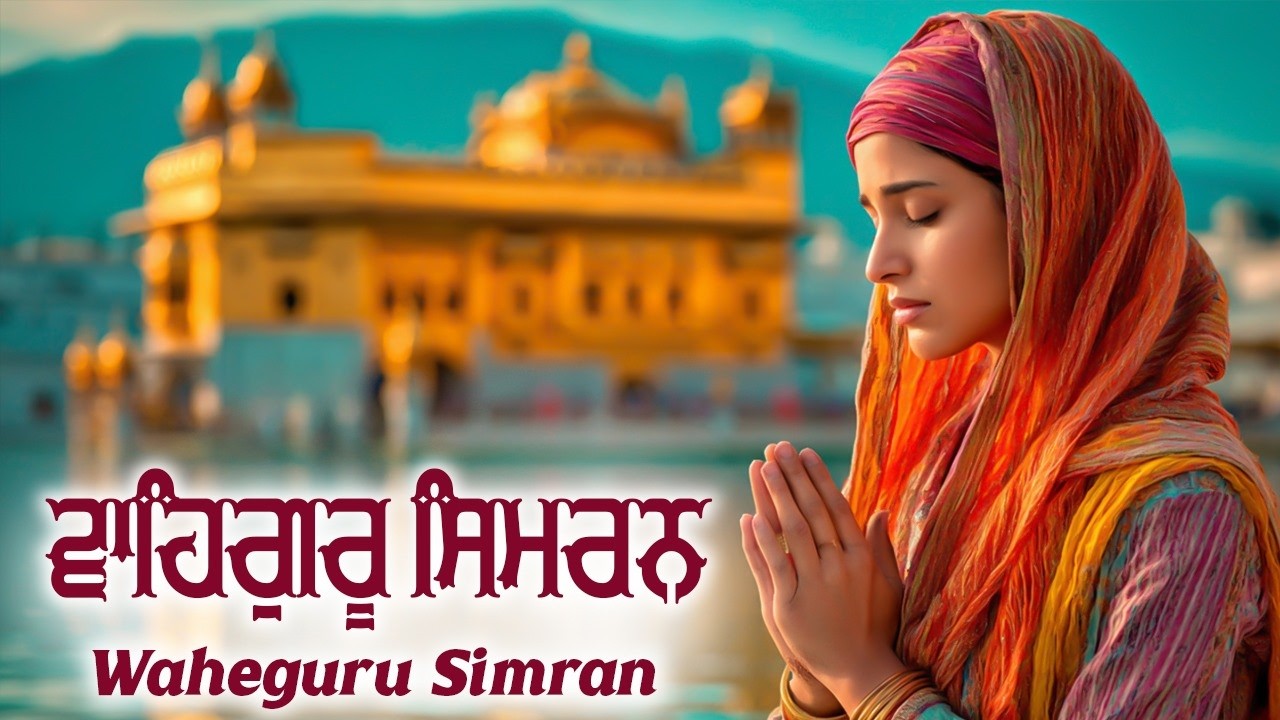 ਵਾਹਿਗੁਰੂ ਸਿਮਰਨ | Waheguru Simran | Most Relaxing Music #waheguru #waheguruji #wmk #meditation