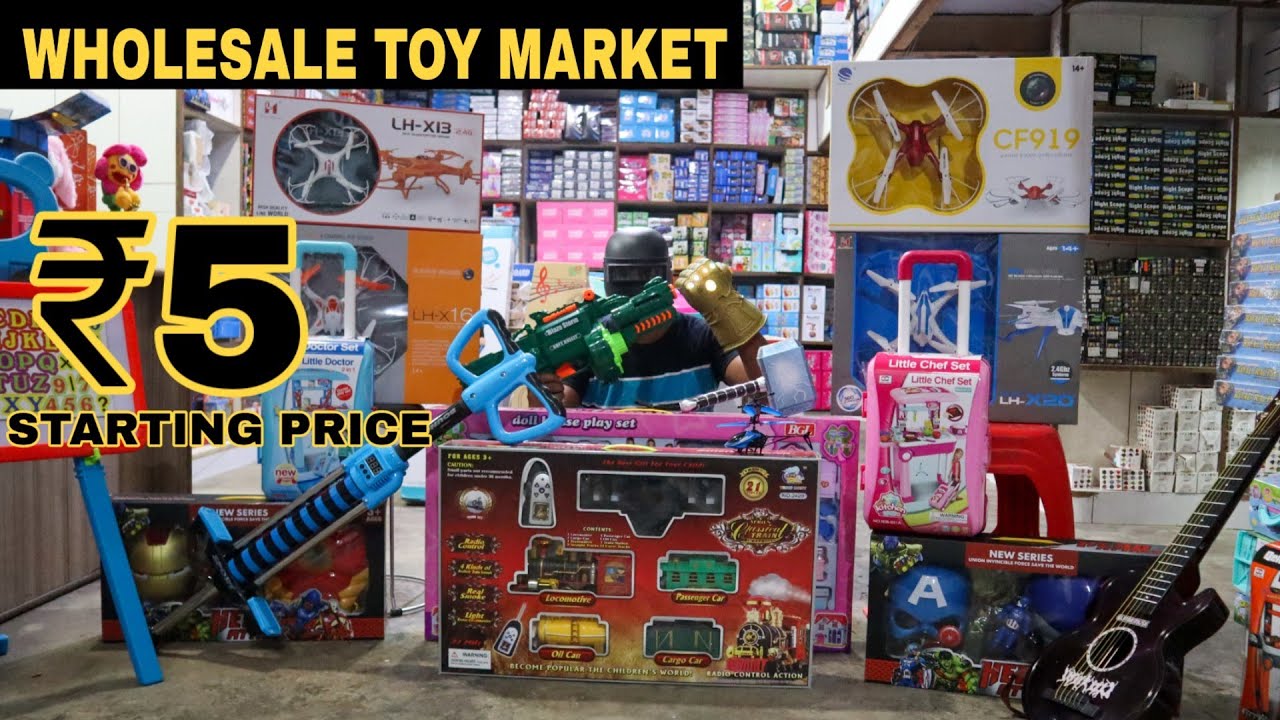 Wholesale Price Toy Market In Sadar Bazar  | starting @₹5| drone,rc car,helicopter,et |Prateek Kumar