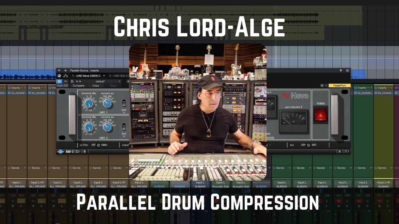Chris Lord-Alge Parallel Drum Compression | CLA's Settings for Punchy Drums