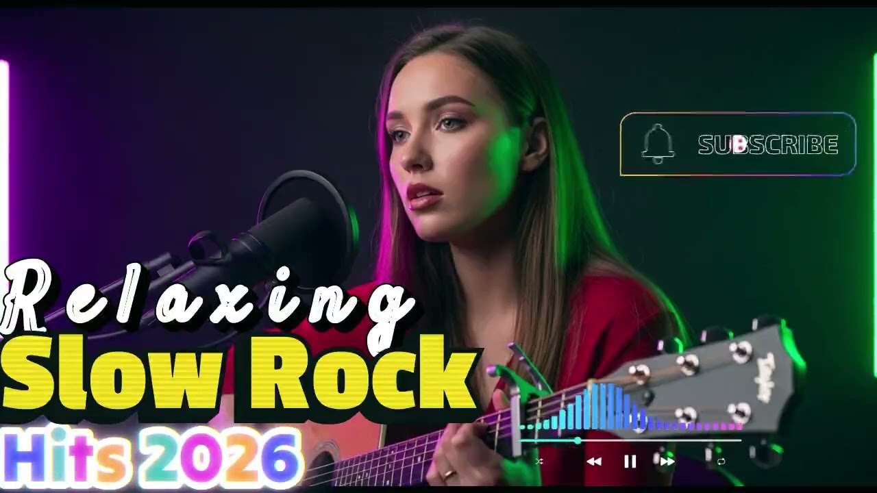 Slow Rock Songs for Relaxation 🎶 Chill Rock Vibes to Unwind