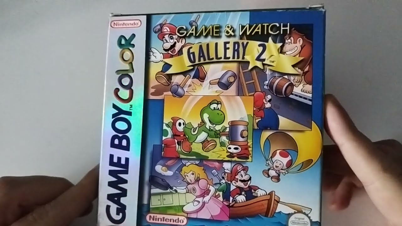 Unboxing & Gameplay Game & Watch Gallery 2 GBC (no commentary)