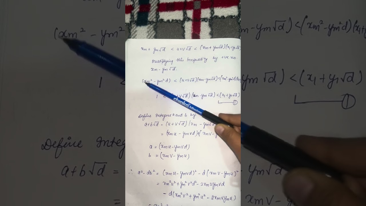 Part 4 simple continued fraction msc mathematics sem 1 