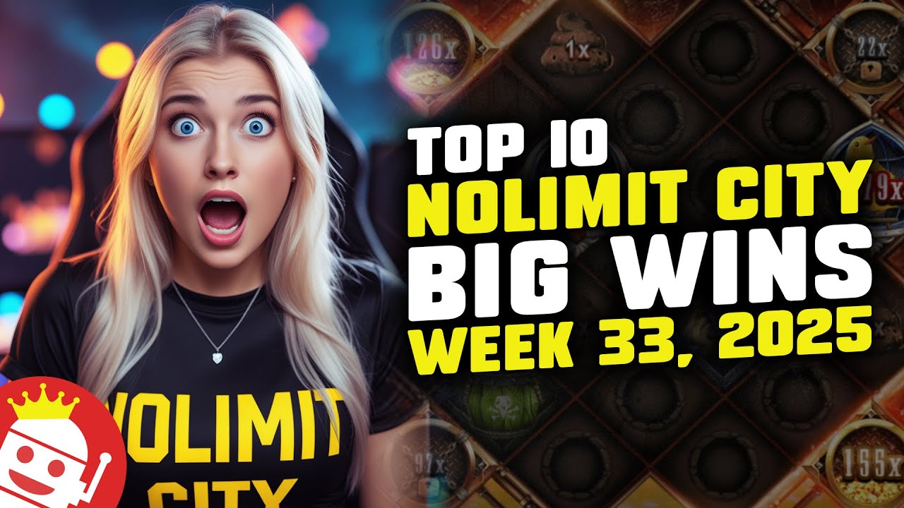 ⚡ BEST NOLIMIT CITY WINS OF WEEK 33 / 2025 ⚡ REAL PLAYER WINS!
