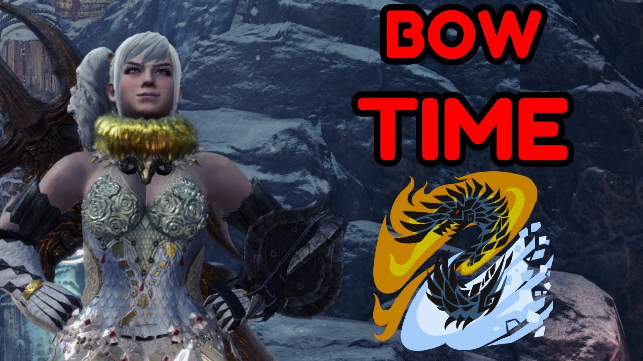 Fighting Alatreon With Bow In Monster Hunter Iceborne